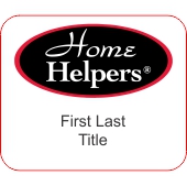 2-1/2 x 3 Digital Printed Name Badge w/Magnet
