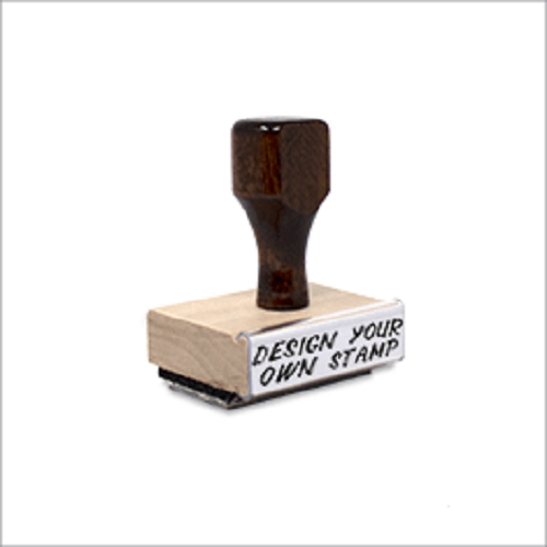 2 1/2" x 1" Hand Stamp